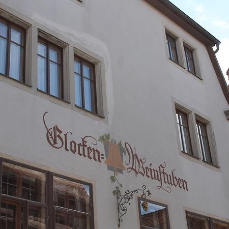 Glocke Weingut Und Hotel Rothenburg ob der Tauber Exterior foto
