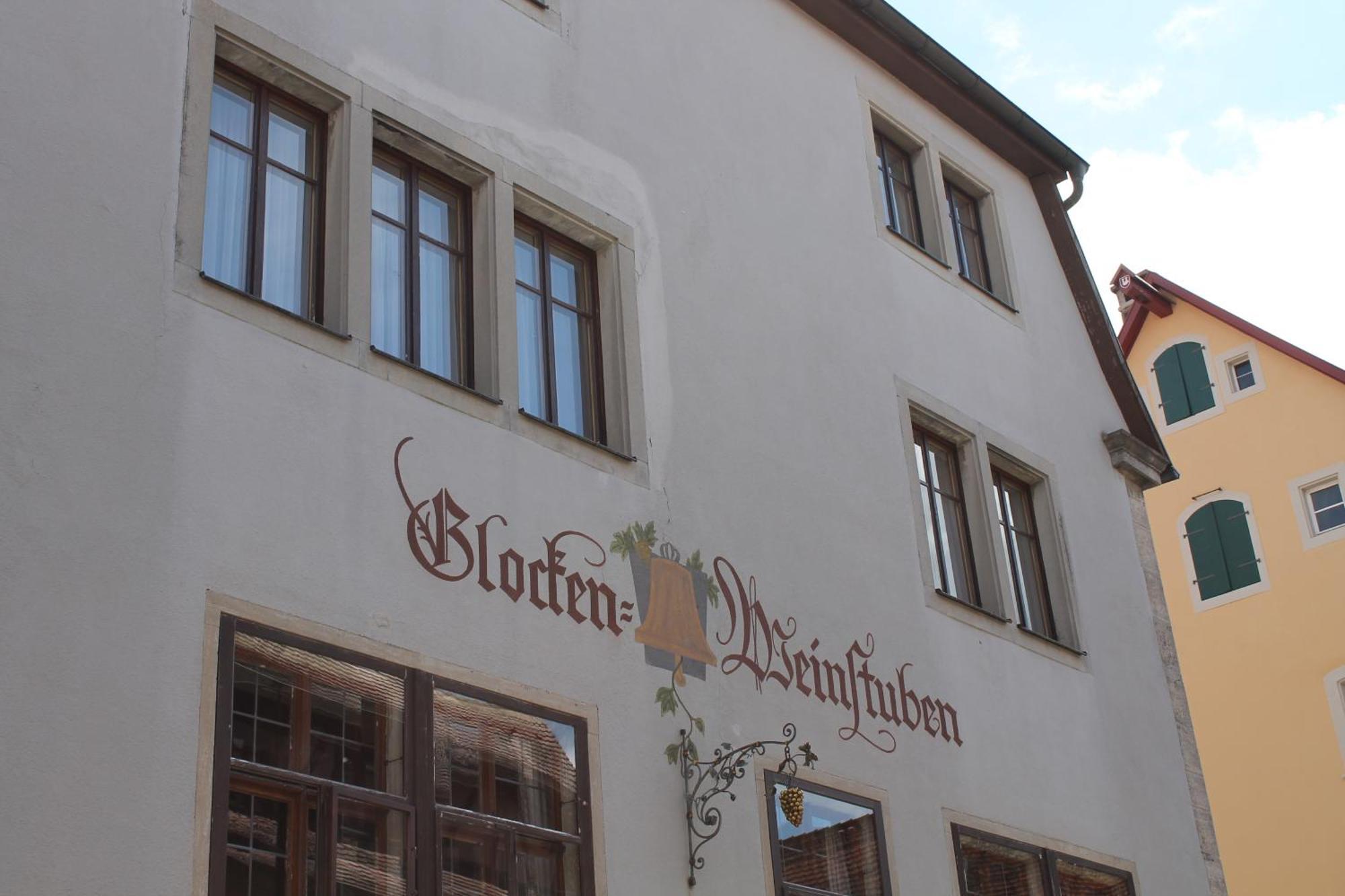 Glocke Weingut Und Hotel Rothenburg ob der Tauber Exterior foto