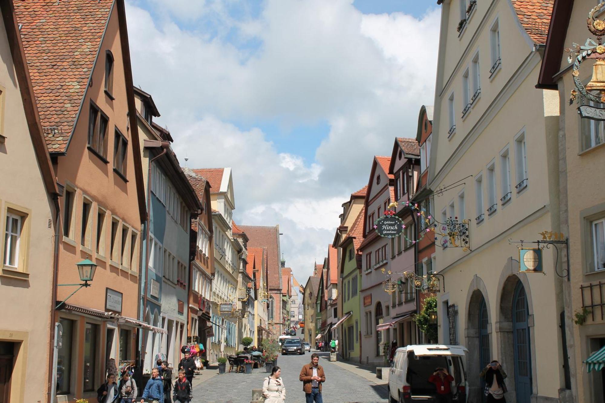 Glocke Weingut Und Hotel Rothenburg ob der Tauber Exterior foto