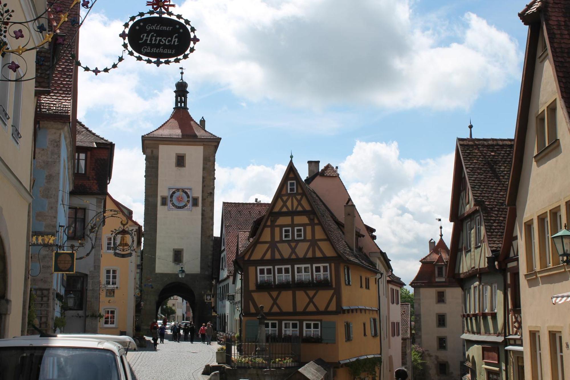 Glocke Weingut Und Hotel Rothenburg ob der Tauber Exterior foto