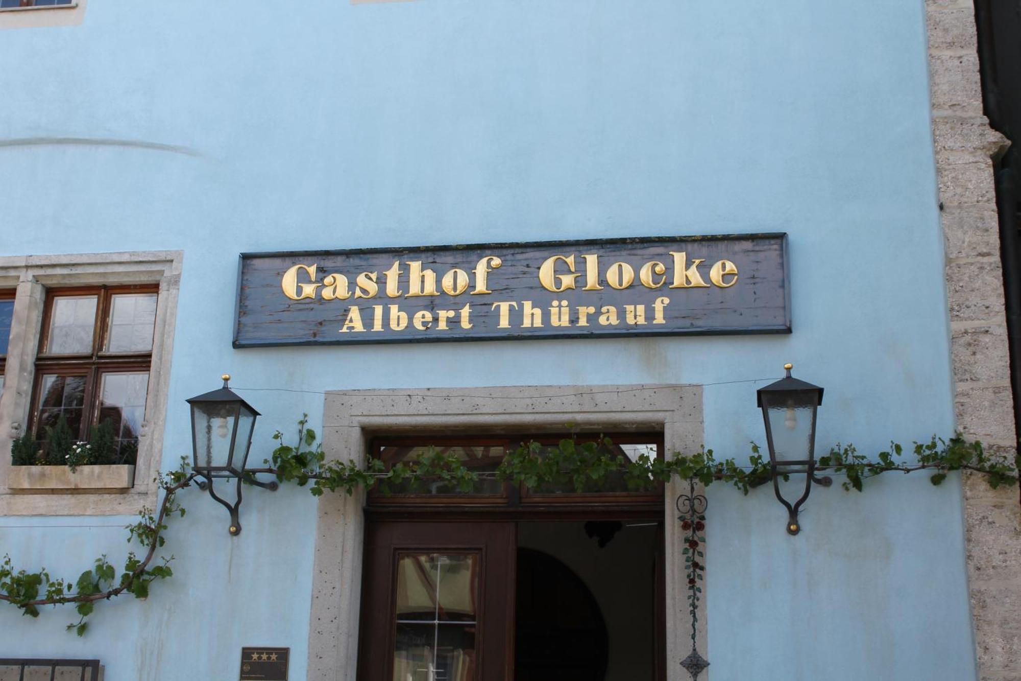 Glocke Weingut Und Hotel Rothenburg ob der Tauber Exterior foto