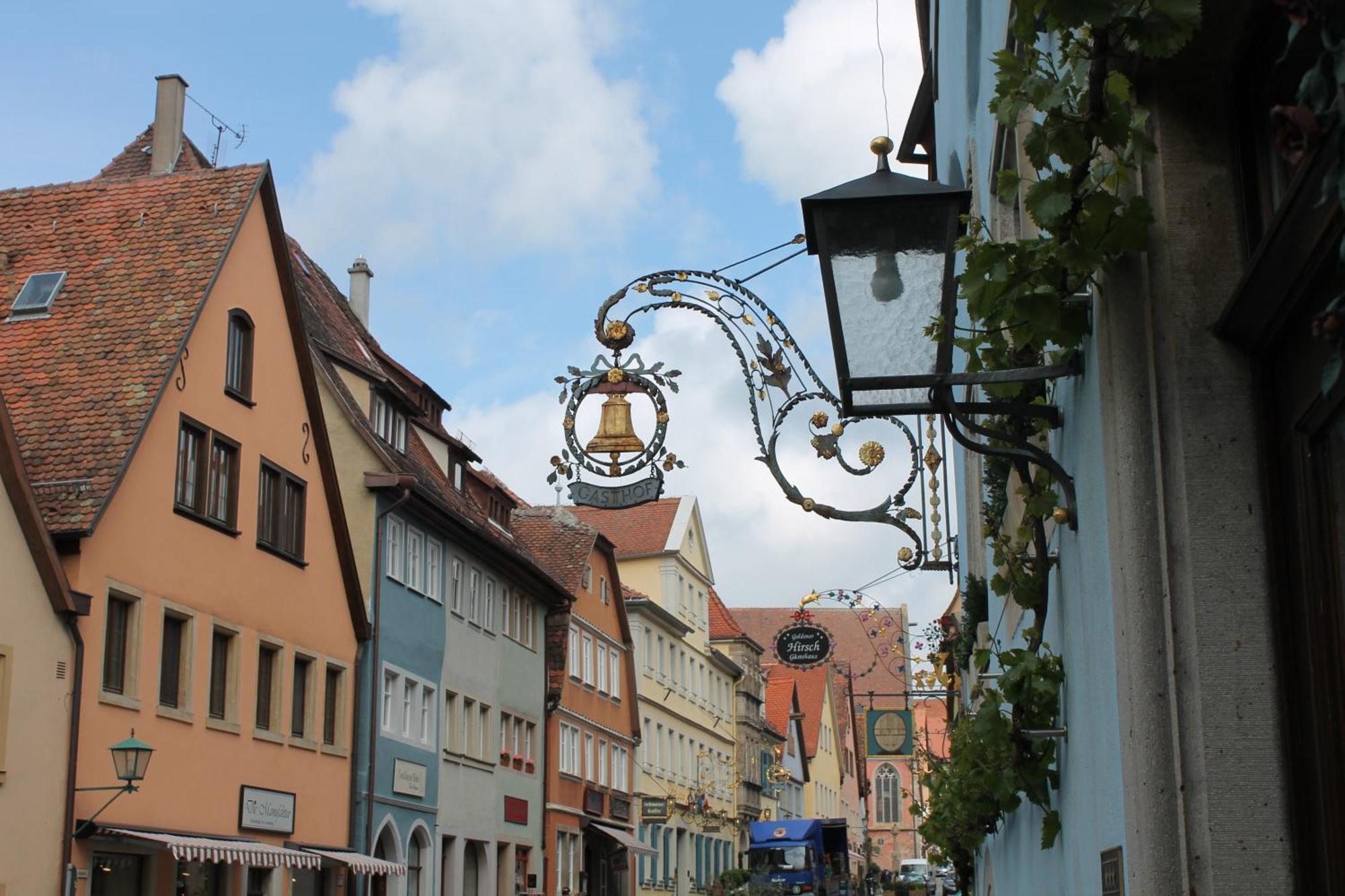 Glocke Weingut Und Hotel Rothenburg ob der Tauber Exterior foto