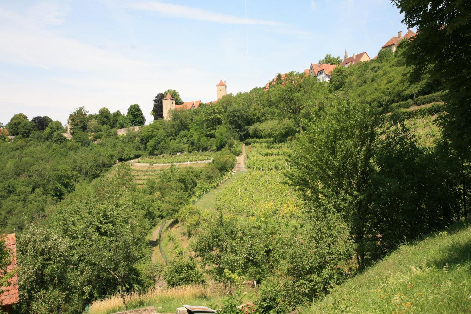Glocke Weingut Und Hotel Rothenburg ob der Tauber Exterior foto